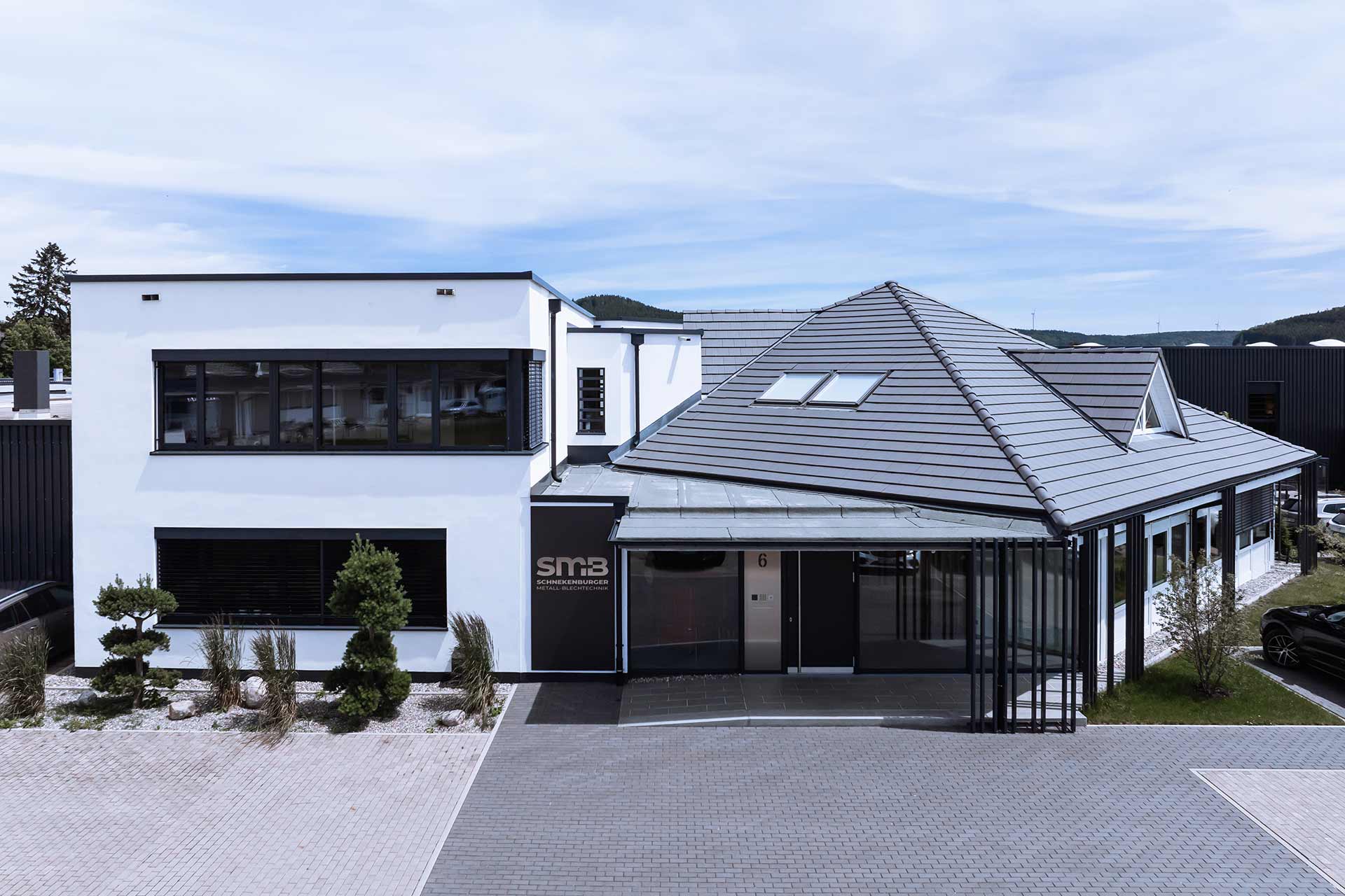Firmengebäude der SMB Schnekenburger GmbH in Bad Dürrheim